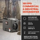 Abestorm 180 Ppd Commercial Dehumidifier With Pump For Water Damage Restoration