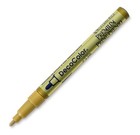 Decocolor Paint Marker  Premium Gold Ink  Bullet Tip  Fine  Opaque  Permanent