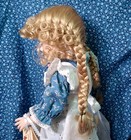 Vintage New Global Doll Wig Modacrylic Nikki Long Curly Braid 9  10  11  12  Cap