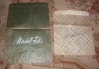 Vintage 1950 s Saks Fifth Avenue   Marshall Field s Paper Shopping Bags W Handle