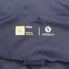 Xersion Womens Large L Capris Leggings Fitted Geometric Colorblock Crop Pants