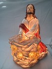 The Agony In The Garden Of Gethsemane Jesus Praying Light Up Statue Figurine