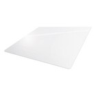 Pemberly Row Plastic Clear Floor Mat High Strength Mat To Protect Carpets