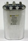 Titanpro Tocfd40 5 Hvac Oval Motor Run Dual Capacitor  40 5 Mfd uf 440 370 Volts