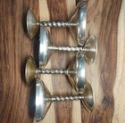     4-spain Epb Silver Plate Wine Champagne Chalice Goblet Grapevine Stem Cup 5 5 