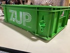 Vintage 7-up Plastic Crate 18-1 2 X 12 