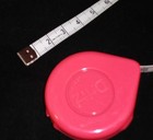 3 Dritz Retractable Cloth Tape Measures-pink--2 Sided-60  150cm-germany