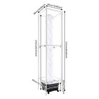 Hydroponic Growing System With Grow Light 70holes Indoor Hydroponic Tower Garden