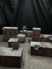 Wargaming Modular Walls  Barriers Terrain Compatible With Trench Crusade