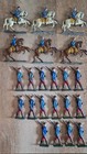 Antique   Vintage Lot Of  47  Lead Soldiers   Figures - Many Hand Painted