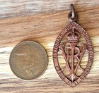 Antique Pendant Queen   s Victoria Jubilee Institute For Nurses 1887 bronze 1912