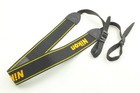  mint  Black yellow Camera Neck Strap For Nikon From Japan  22135