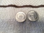 1959 Cambodia 10 Sen Coin X 2