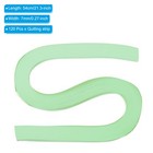 Quilling Strips Paper 120pcs 7mm 54cm Origami Paper Light Green