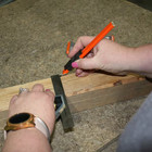 6 In  Pocket Combination Square With Stainless Steel Blade And Bubble Level