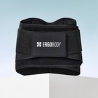 Ergobody Fit Your Core Blk Waist Trimmer Belt Lumbar Support Posture Postpartum
