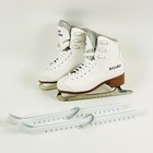 Ice Skates Graf Bolero Figure Skates W  Blade Guards - Size Eu 34 - Very Clean 