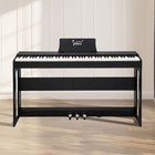 Glarry 88 Keys Full Weighted Hammer Keyboards Digital Piano Electric Stand