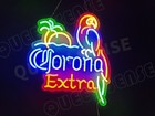 Corona Extra Parrot Palm Tree Led Neon Sign With Dimmer Usb Powered Adjustable