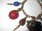 Antique Or Vintage Outstanding Charm Bracelet Chinese Or Asian