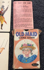 Vintage Old Maid Card Game  4109 Whitman Circus Theme 1950s Complete