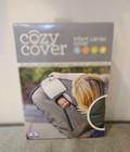 Cozy Cover Infant Car Seat Carrier Cover Gray Fleece Lined Weatherproof New