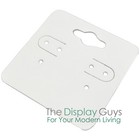 500pc 2x2  Inch White Paper Earrings Display Hanging Cards For Accessory Jewelry