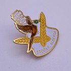 Vintage Brooks Alberta Canada Travel Souvenir Pin - Lapel  Hat - Sooo Nice 