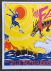 Flaming Lips Ween Liars 2006 Poster Greek Theatre Berkeley Ape  30 Manny Silva