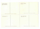 Postcards X 4 - C1970s - Norfolk Island  Australia  Lot No  2