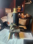 Antique Microscope Brass