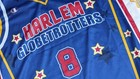 Retro Harlem Globetrotters  8    mighty     Champion Jersey Vintage Style