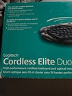 Logitech Cordless Elite Duo Keyboard   Mouse New