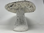 Vintage 70s Large 10    Toadstool Ceramic Drip Glaze Pottery Mushroom