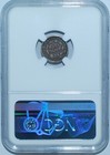 1848 Ngc Au55 Fs-302 Rpd Repunched Date Liberty Seated Half Dime