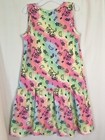 New Nickelodeon Jojo Siwa Dress Girls Soft Tie Dye Rainbow Unicorn Many Sizes