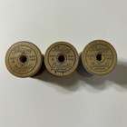 Vtg Wooden Sewing Thread Spools  Corticelli  Star  Clarks  Cotton   Silk  54 