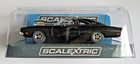Scalextric 1 32 Dodge Charger Slot Car  c3936 Black  mint 