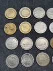 Lot Of 50 Vintage Casino Metal  1 Dollar Gaming Tokens Lot B