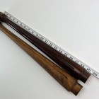 2 Vintage Fluted Wood Architectural Spindles 19 5    Salvage Baluster Column Legs