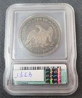 1841 Liberty Seated Dollar - Icg Ef40