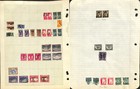 South Africa Stamp Collection On 20 Scott International Pages  1910  1976  bh 
