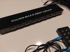 8-port Usb 2 0 Vga Kvm Switch With Cables And Desktop Controller