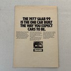 1977 Saab Ems Poster Sales Brochure Catalog Saab 99 Gle 99