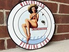 12in Winchester Fishing Lures  Vintage Style Heavy Steel Metal Sign
