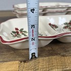 Set Of 3 Better Homes   Gardens Heritage Christmas Divided Tray Candy Dish