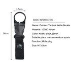 4pcs Webbing Buckle Hook Water Bottle Ring Holder Clip Nylon Buckle Carabiner 