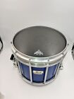 Pearl Championship Maple Ffx Marching Snare Drum 14 X 12 Inch Rare Aurora Blue