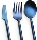 Two Pack - Outlery Portable   Reusable Stainless Steel Travel Cutlery Sets