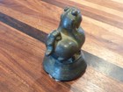Stunning Mid-19th Century Bronze Burmese Opium Weight Chinthe Lion Lg 10 9oz